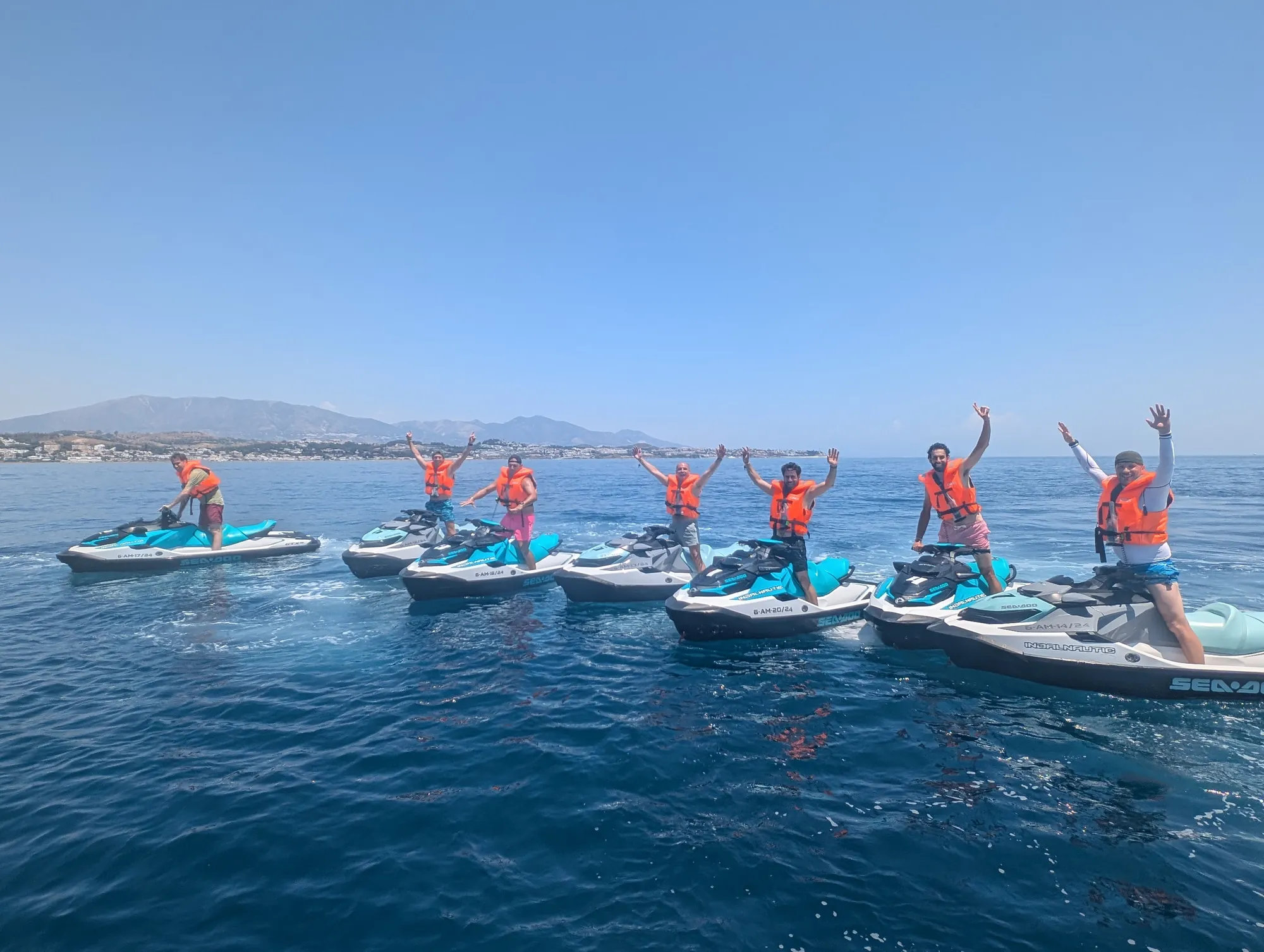 Jet ski rental at Fuengirola Marina, Costa del Sol